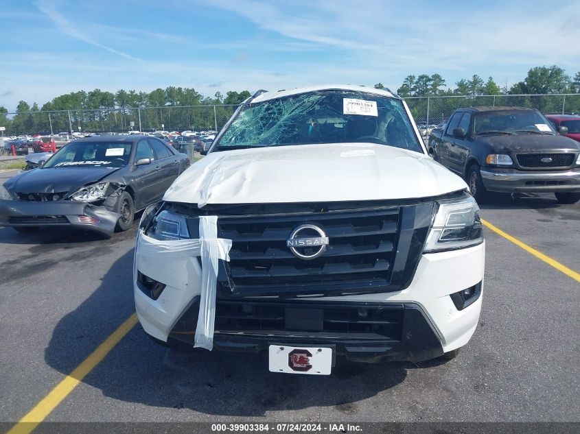 2021 Nissan Armada Sl VIN: JN8AY2BA5M9375046 Lot: 39903384