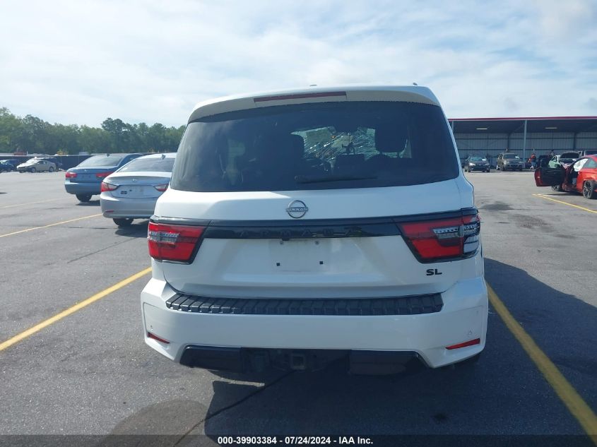 2021 Nissan Armada Sl VIN: JN8AY2BA5M9375046 Lot: 39903384