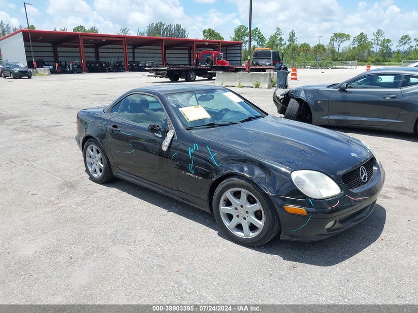 2002 Mercedes-Benz Slk 230 Kompressor VIN: WDBKK49F32F267746 Lot: 39903395