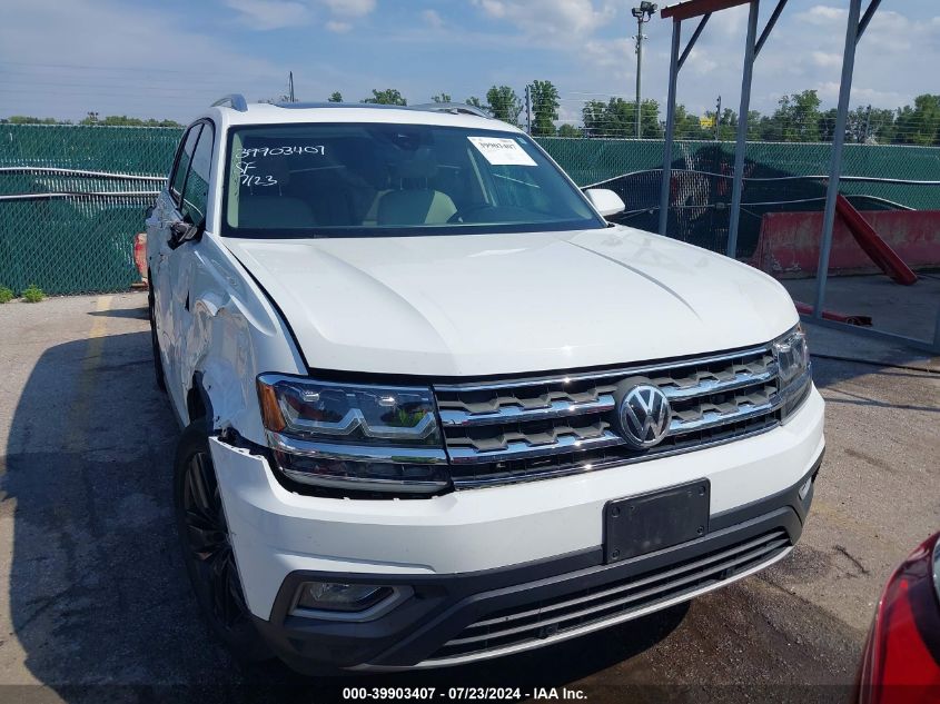 2018 Volkswagen Atlas 3.6L V6 Sel VIN: 1V2MR2CA7JC576173 Lot: 39903407