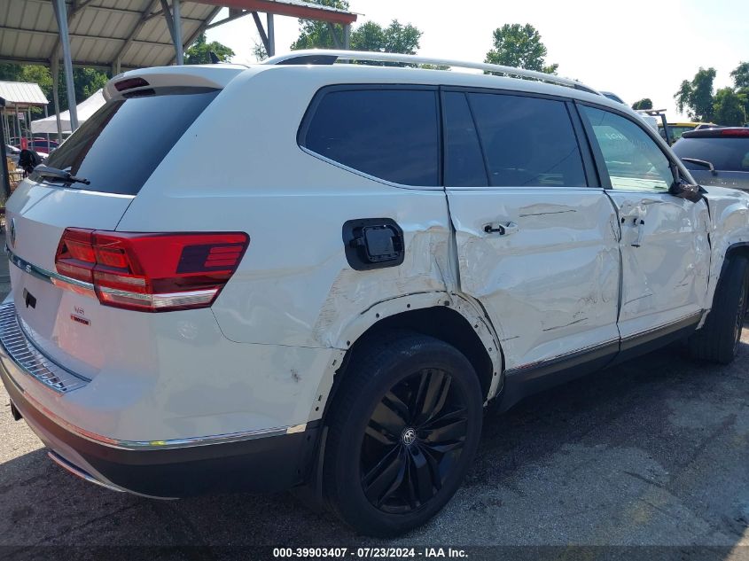 2018 Volkswagen Atlas 3.6L V6 Sel VIN: 1V2MR2CA7JC576173 Lot: 39903407