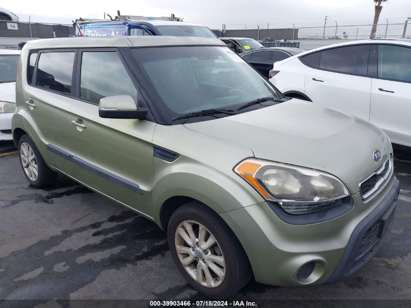 2012 Kia Soul + VIN: KNDJT2A61C7390323 Lot: 39903466