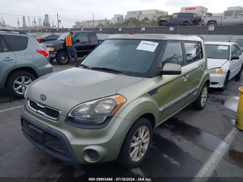 2012 Kia Soul + VIN: KNDJT2A61C7390323 Lot: 39903466