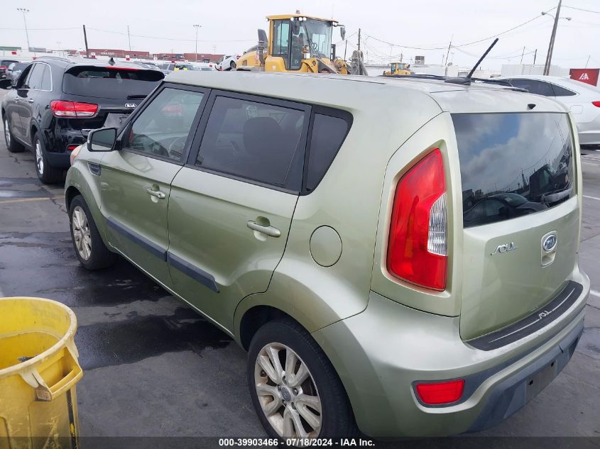 2012 Kia Soul + VIN: KNDJT2A61C7390323 Lot: 39903466