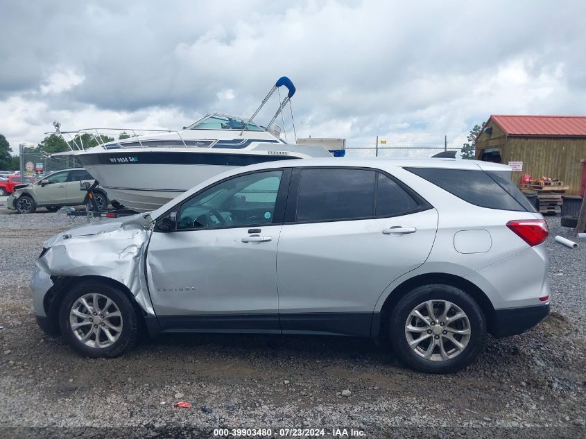 2018 Chevrolet Equinox Ls VIN: 3GNAXHEV0JL113560 Lot: 39903480