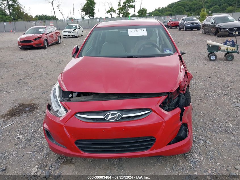 2016 Hyundai Accent Se VIN: KMHCT4AE0GU145771 Lot: 39903484