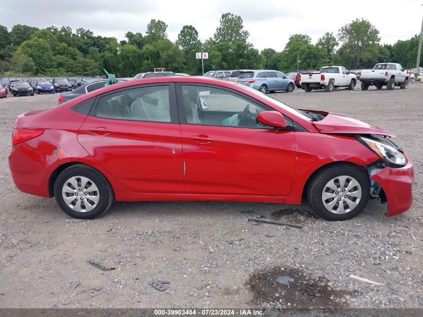 2016 Hyundai Accent Se VIN: KMHCT4AE0GU145771 Lot: 39903484