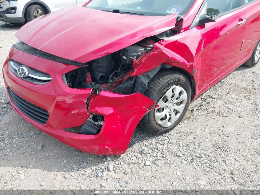 2016 Hyundai Accent Se VIN: KMHCT4AE0GU145771 Lot: 39903484