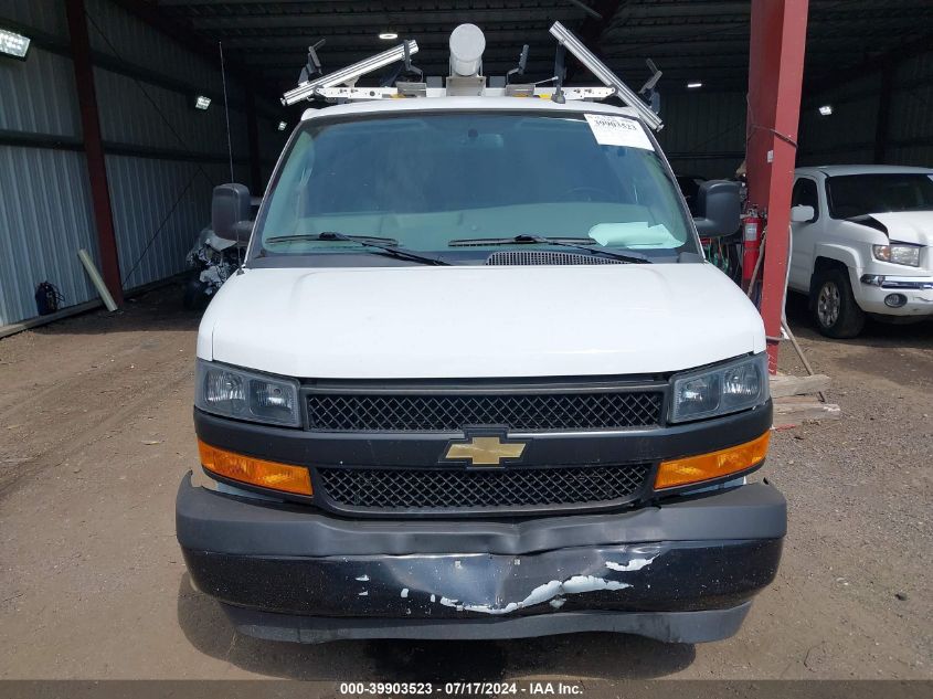 2020 Chevrolet Express Cargo Rwd 2500 Regular Wheelbase Wt VIN: 1GCWGAFG1L1159883 Lot: 39903523