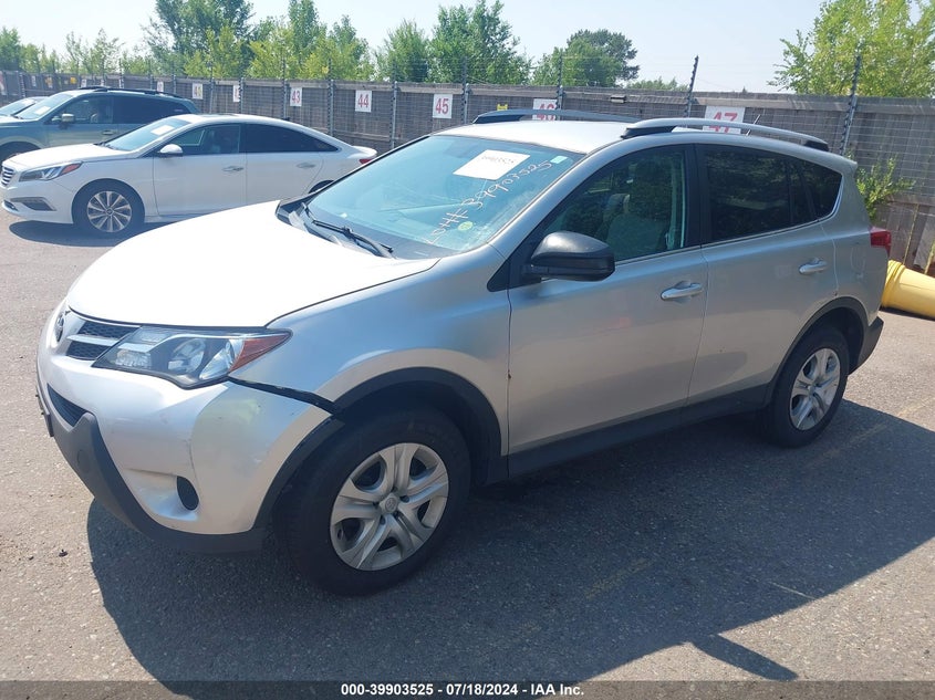 2013 TOYOTA RAV4 LE - 2T3ZFREV8DW014938
