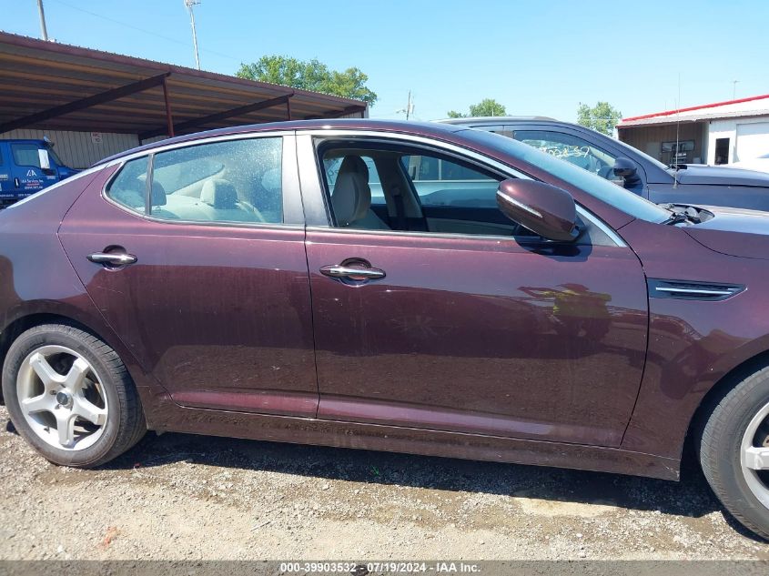 2014 Kia Optima Lx VIN: 5XXGM4A74EG309045 Lot: 39903532