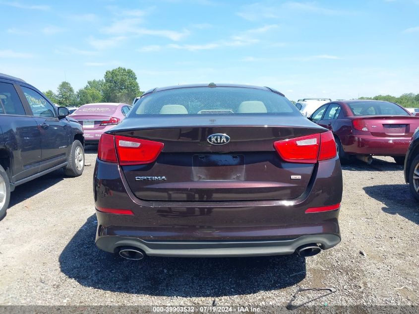 2014 Kia Optima Lx VIN: 5XXGM4A74EG309045 Lot: 39903532