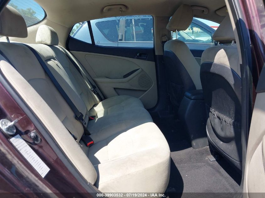 2014 Kia Optima Lx VIN: 5XXGM4A74EG309045 Lot: 39903532