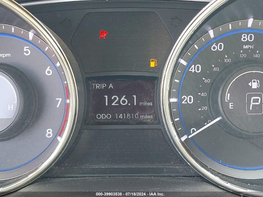 2012 Hyundai Sonata Gls VIN: 5NPEB4AC3CH333123 Lot: 39903538