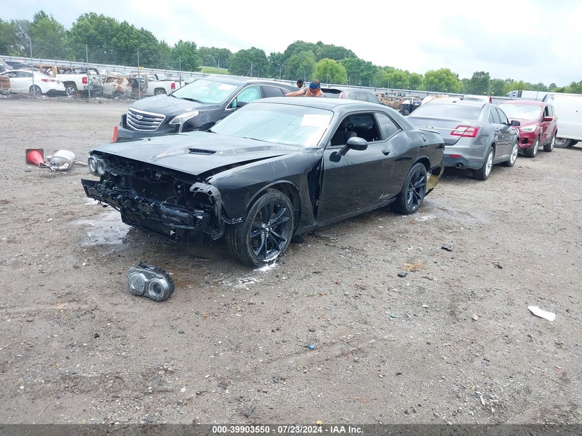 VIN 2C3CDZAG6JH309958 2018 DODGE CHALLENGER SXT