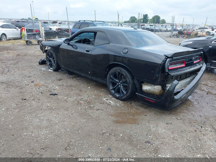 VIN 2C3CDZAG6JH309958 2018 DODGE CHALLENGER SXT