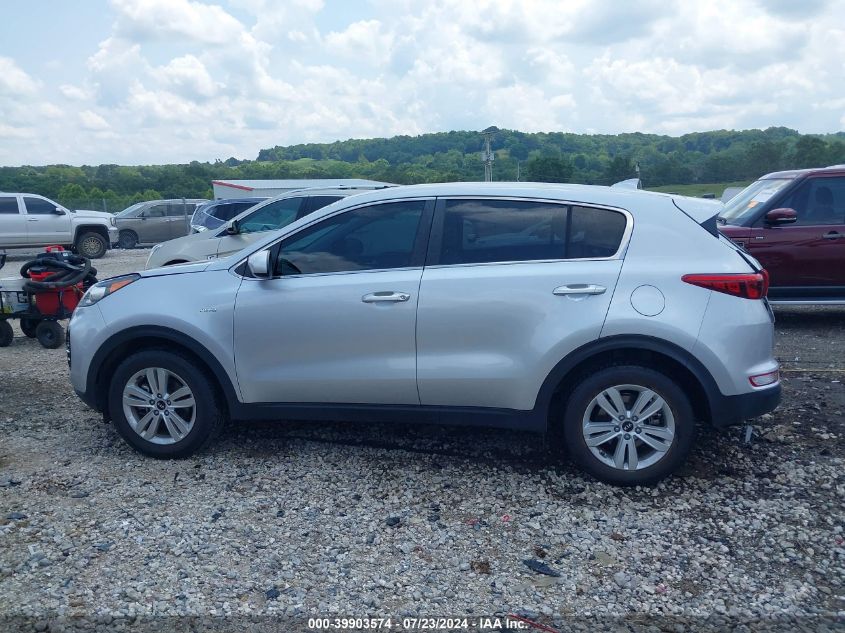 2017 Kia Sportage Lx VIN: KNDPMCAC6H7141607 Lot: 39903574