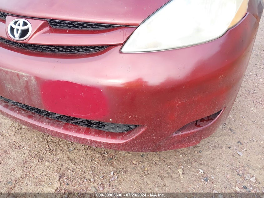 2008 Toyota Sienna Ce/Le VIN: 5TDZK23C28S120510 Lot: 39903630