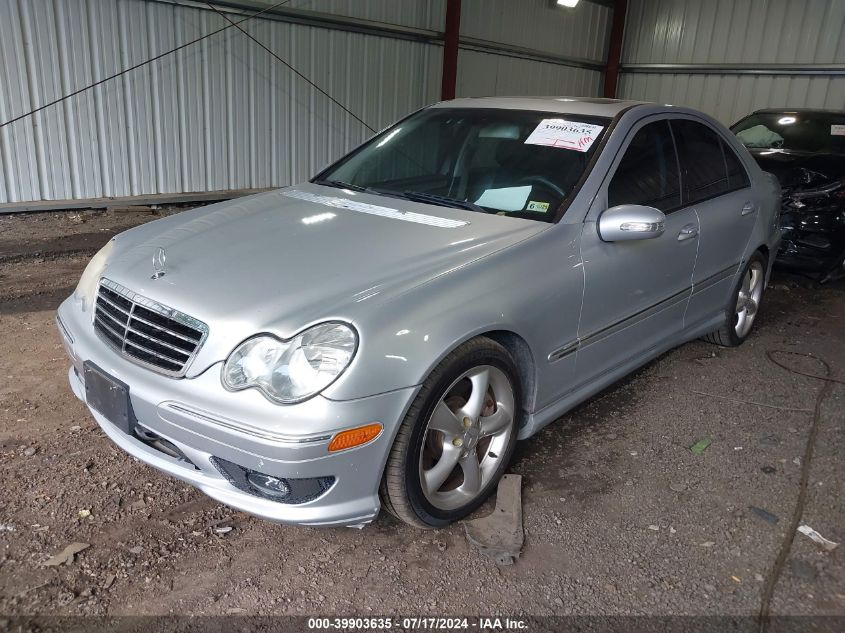 WDBRF52H76E021931 | 2006 MERCEDES-BENZ C 230