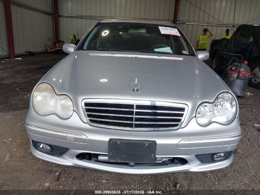 WDBRF52H76E021931 | 2006 MERCEDES-BENZ C 230