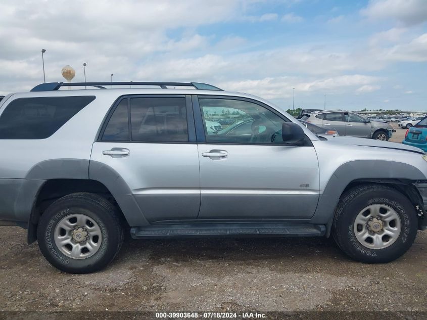 2003 Toyota 4Runner Sr5 V6 VIN: JTEZU14R530003566 Lot: 39903648