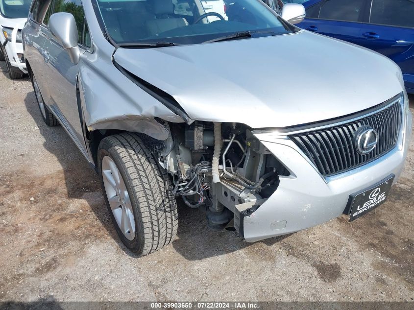 2010 Lexus Rx 350 VIN: 2T2ZK1BA2AC027880 Lot: 39903650