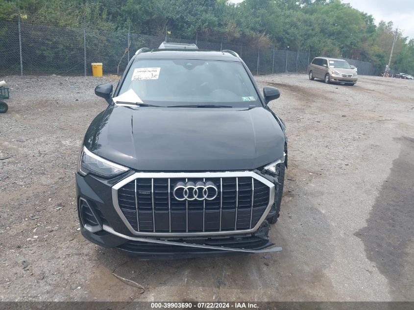 2022 Audi Q3 Premium 45 Tfsi S Line Quattro Tiptronic VIN: WA1DECF32N1022759 Lot: 39903690