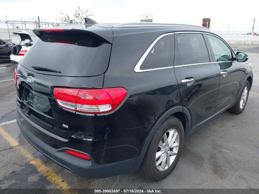 2016 KIA SORENTO 2.4L LX - 5XYPG4A39GG061300