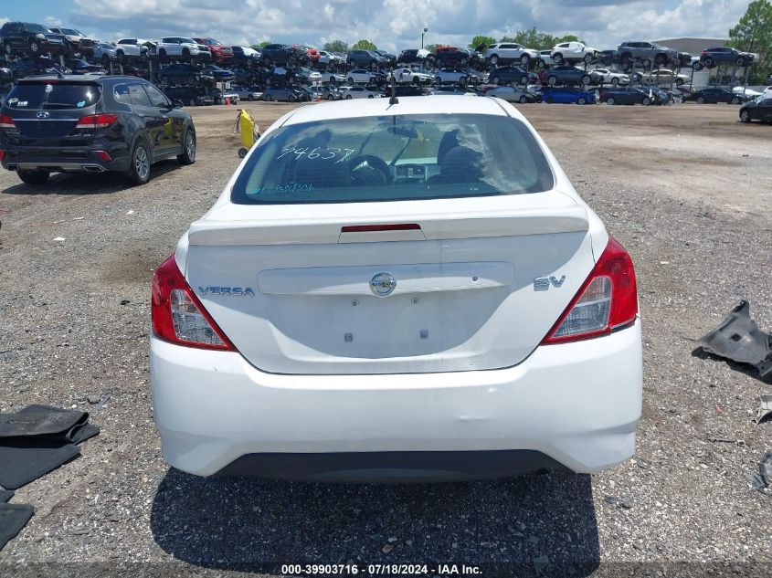 2017 Nissan Versa 1.6 S/1.6 S+/1.6 Sl/1.6 Sv VIN: 3N1CN7AP6HL806235 Lot: 39903716