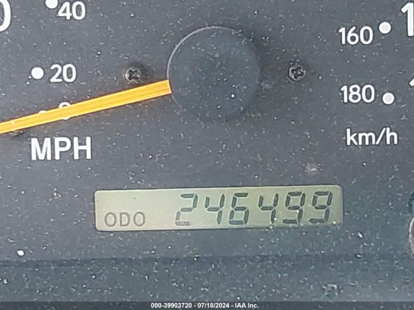 1999 Toyota Tacoma VIN: 4TAWN72N0XZ444302 Lot: 39903720