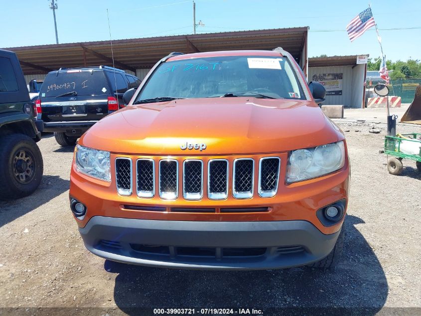 2012 Jeep Compass Latitude VIN: 1C4NJDEB8CD575108 Lot: 39903721