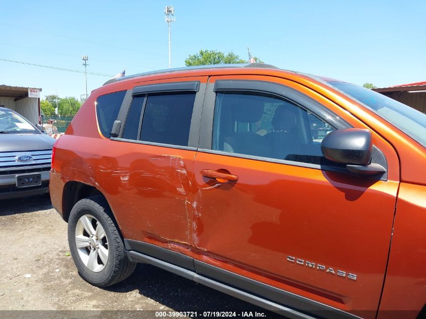 2012 Jeep Compass Latitude VIN: 1C4NJDEB8CD575108 Lot: 39903721