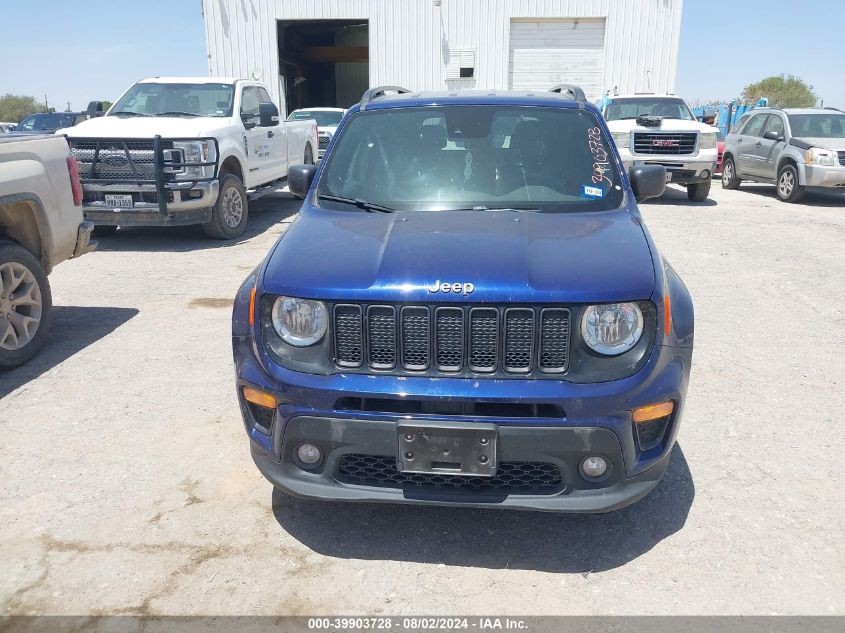 2021 Jeep Renegade Latitude Fwd VIN: ZACNJCBB1MPM70943 Lot: 39903728