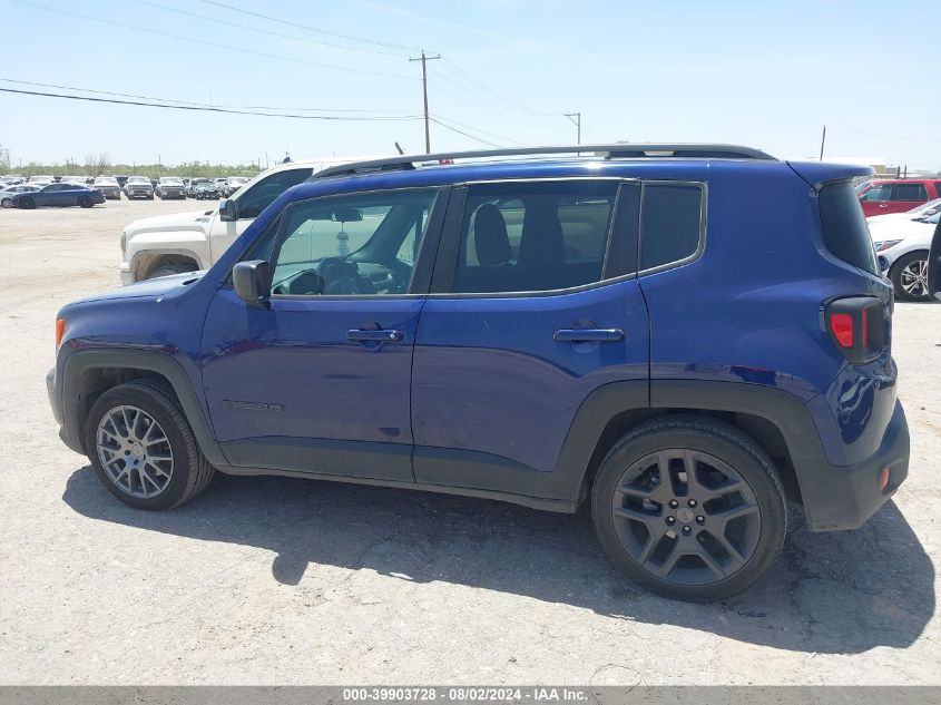 2021 Jeep Renegade Latitude Fwd VIN: ZACNJCBB1MPM70943 Lot: 39903728