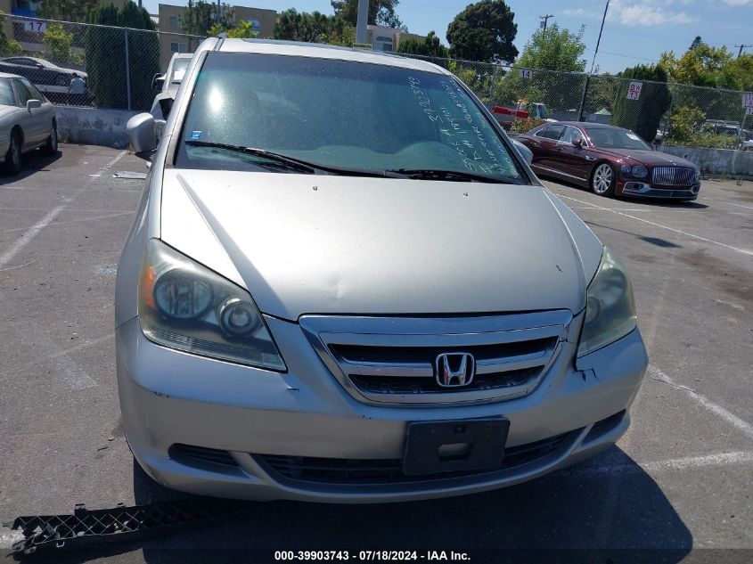 2006 Honda Odyssey Ex-L VIN: 5FNRL38616B448024 Lot: 39903743