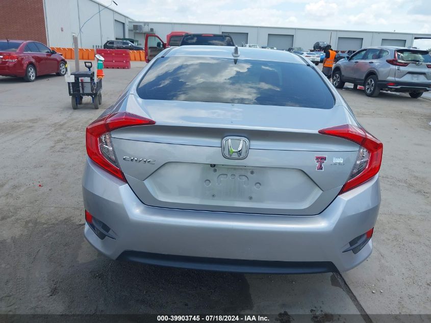 2018 Honda Civic Ex VIN: 19XFC2F70JE016998 Lot: 39903745