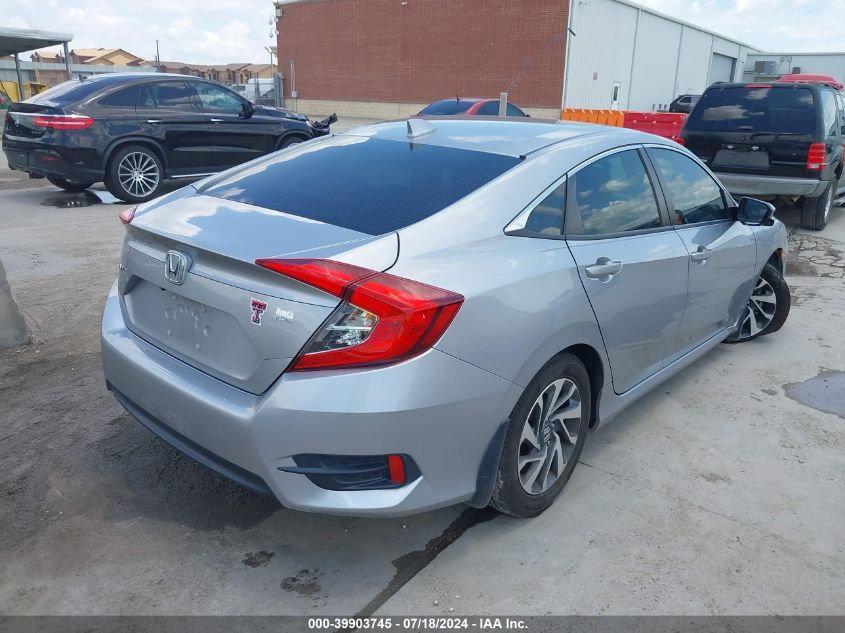 2018 Honda Civic Ex VIN: 19XFC2F70JE016998 Lot: 39903745