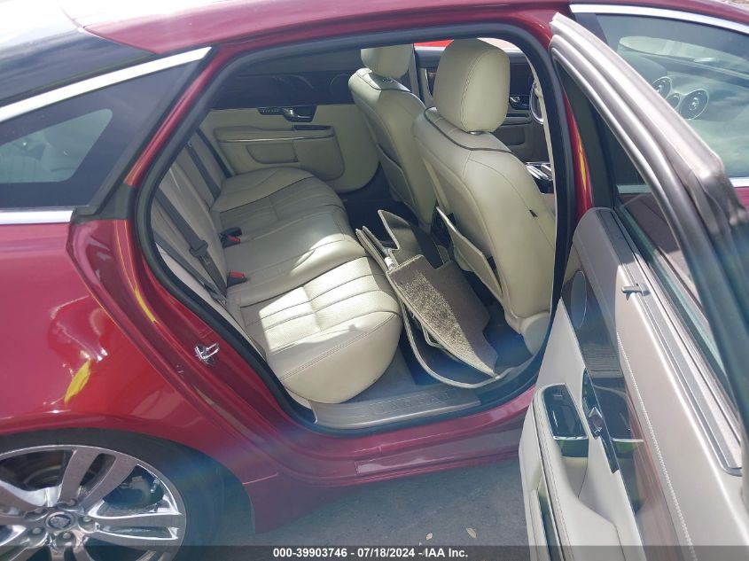 2012 Jaguar Xj Xjl Portfolio VIN: SAJWA2GB6CLV31038 Lot: 39903746