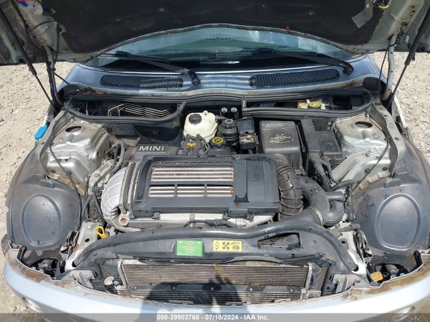 2005 Mini Cooper S VIN: WMWRE33575TG96055 Lot: 39903768