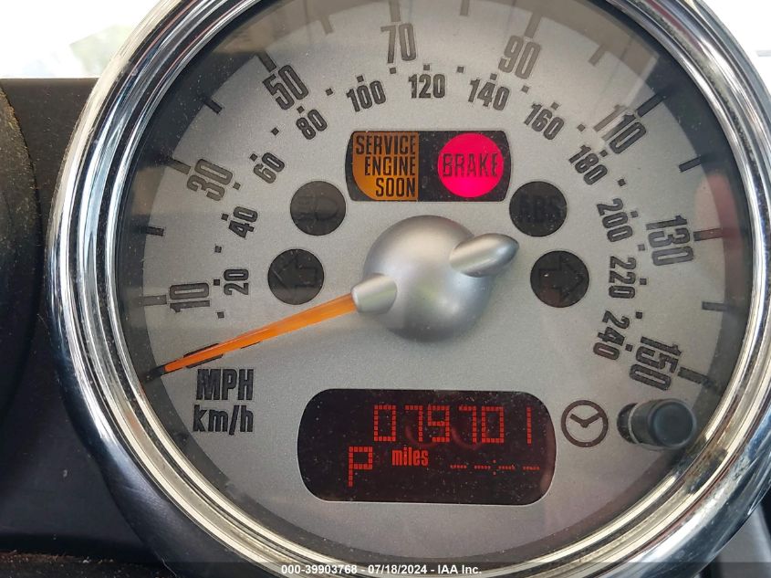 2005 Mini Cooper S VIN: WMWRE33575TG96055 Lot: 39903768