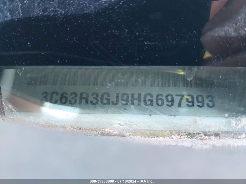 2017 Ram 3500 Tradesman 4X4 8' Box VIN: 3C63R3GJ9HG697993 Lot: 39903800