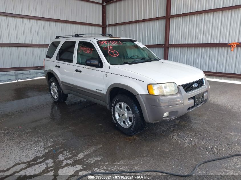 2002 Ford Escape Xlt VIN: 1FMYU031X2KD34390 Lot: 39903821