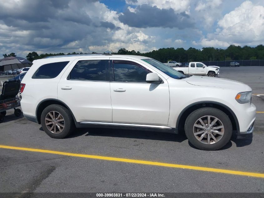 2017 Dodge Durango Sxt Rwd VIN: 1C4RDHAG9HC629370 Lot: 39903831