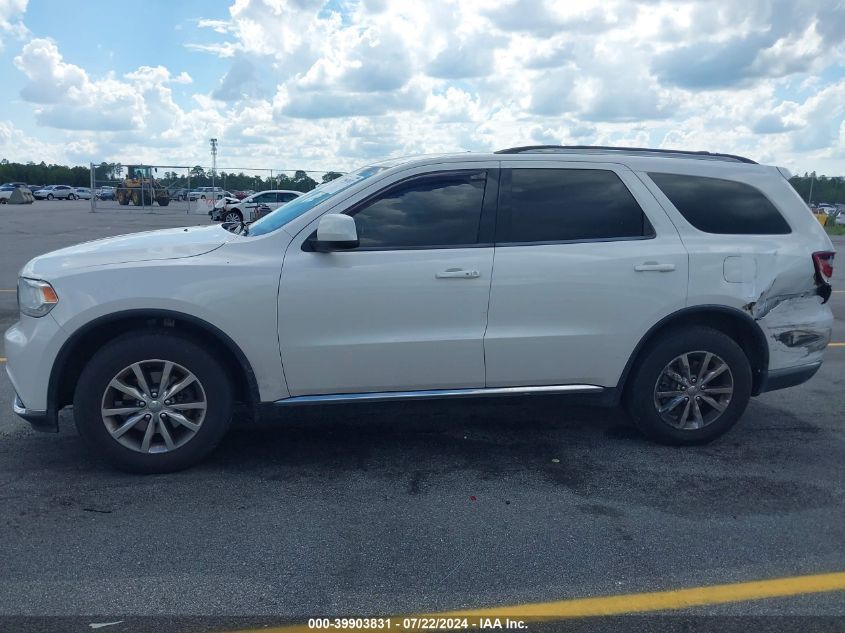 2017 Dodge Durango Sxt Rwd VIN: 1C4RDHAG9HC629370 Lot: 39903831