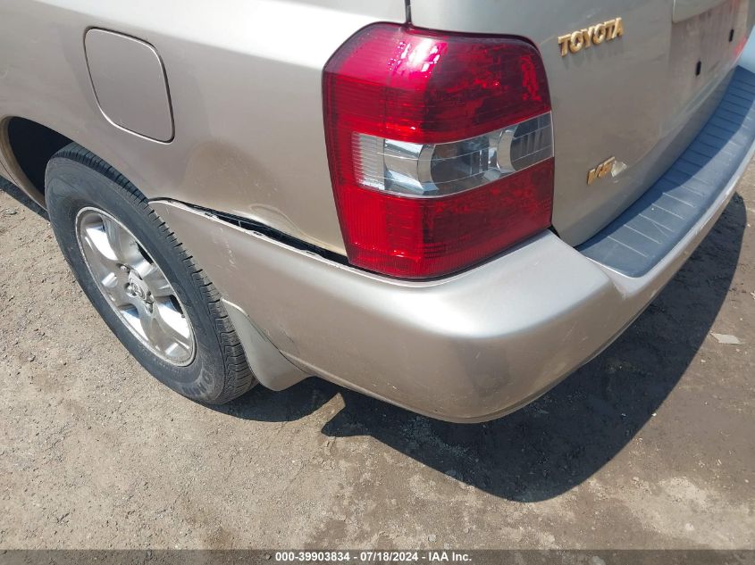 2004 Toyota Highlander V6 VIN: JTEDP21A440005462 Lot: 39903834