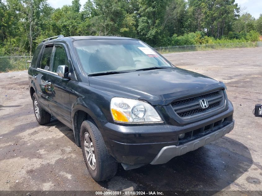 2004 Honda Pilot Ex VIN: 2HKYF18474H529369 Lot: 39903881