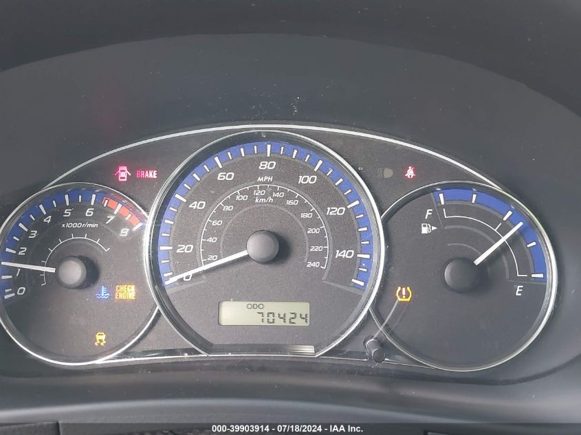 2012 Subaru Forester 2.5X VIN: JF2SHABC9CG439144 Lot: 39903914