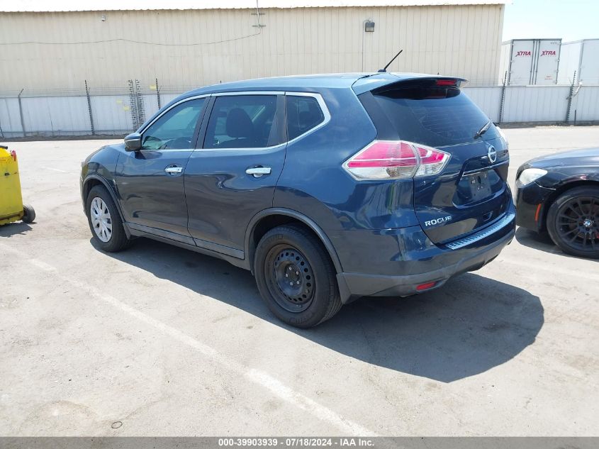 2015 Nissan Rogue S VIN: 5N1AT2MT7FC784157 Lot: 39903939