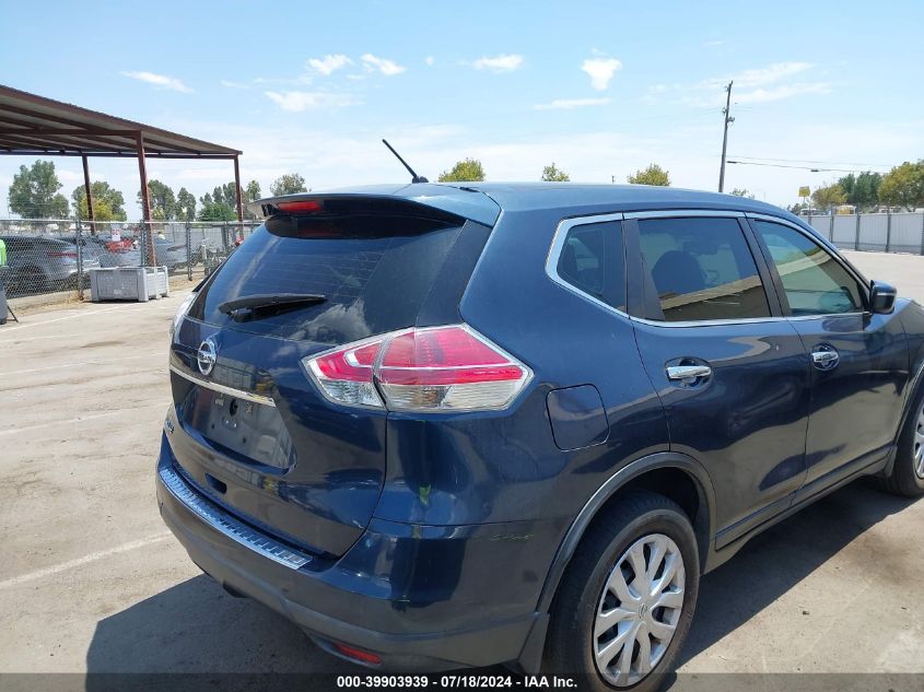 2015 Nissan Rogue S VIN: 5N1AT2MT7FC784157 Lot: 39903939