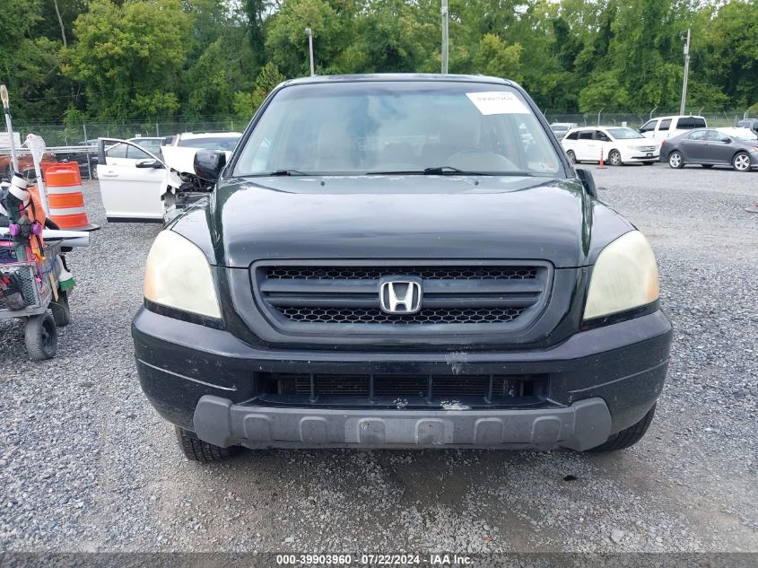 2004 Honda Pilot Ex-L VIN: 2HKYF18544H537860 Lot: 39903960